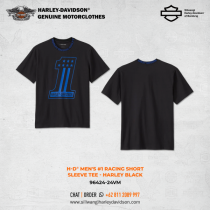 Harley-Davidson® Men's #1 Racing Short Sleeve Tee - Harley Black