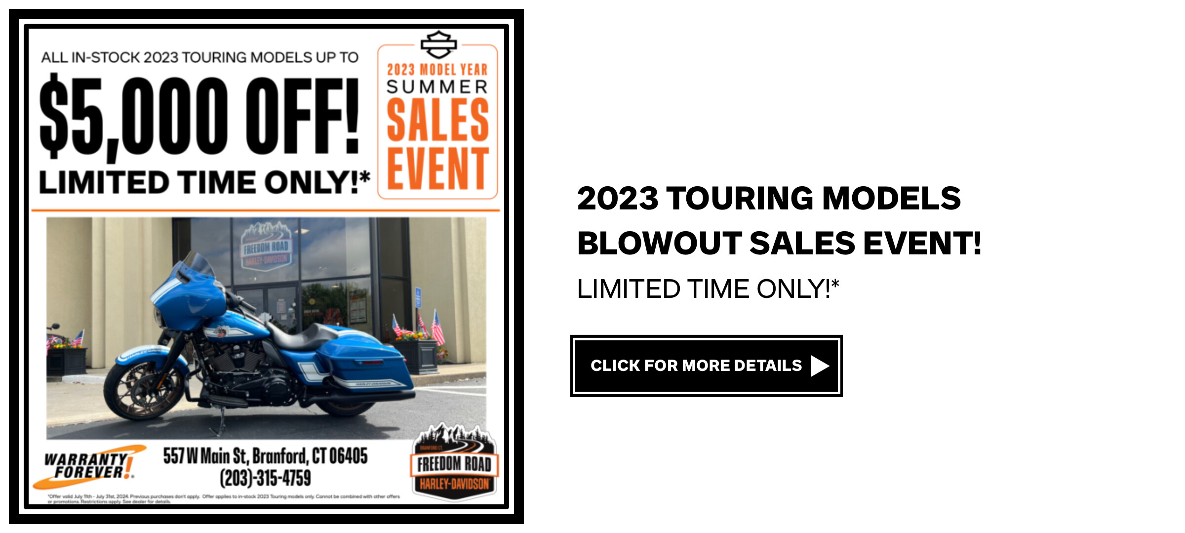 HarleyDavidson Dealer in Branford CT Freedom Road HarleyDavidson