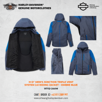 Harley-Davidson® Men's Junction Triple Vent System 2.0 Riding Jacket