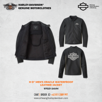 Harley-Davidson® Men's Oracle Waterproof Leather Jacket