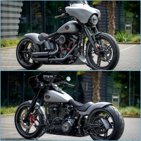 A Perfect Fusion of Classic Cruiser Style and Custom Bagger Attitude