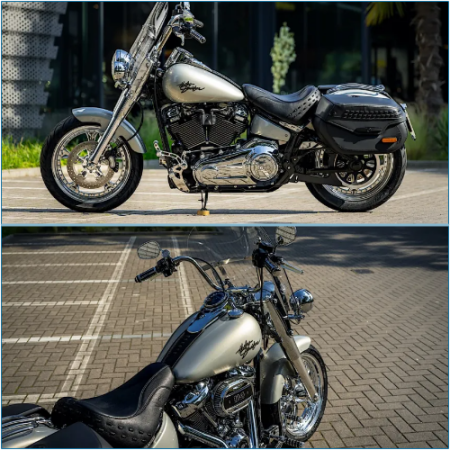 Classic Harley-Davidson Shiny Star: Devouring Miles All Day, Every Day