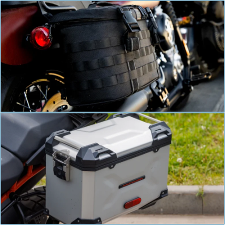 How to Choose Between Leather and Hard-Shell Saddlebags for Your Harley-Davidson