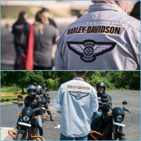 The Harley-Davidson Riding Academy has successfully trained over a million riders!