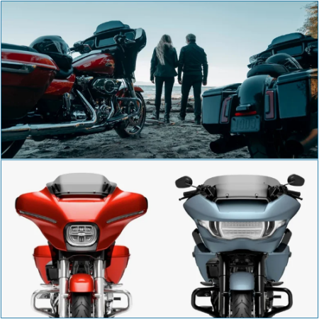 2024 Harley-Davidson Street Glide vs. Road Glide: Key Differences Explored