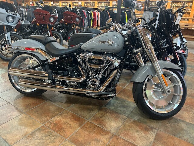 2024 Harley-Davidson Fat Boy 114 Billiard Gray