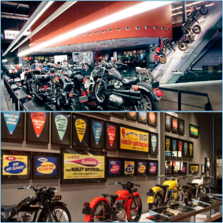 Bikers flock to the Harley-Davidson Museum for a free concert series.