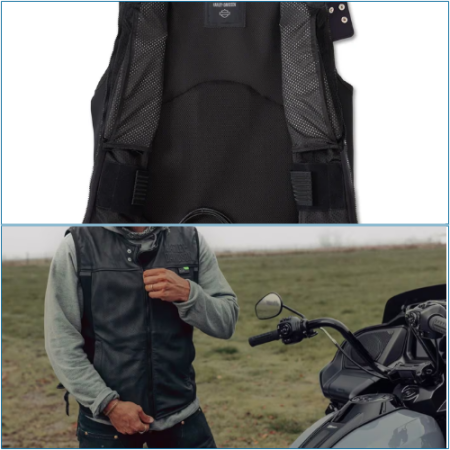 Harley-Davidson Unveils New Airbag Safety Vest