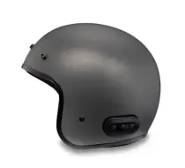 Fury N04 Bluetooth 3/4 Helmet - Matte Silver