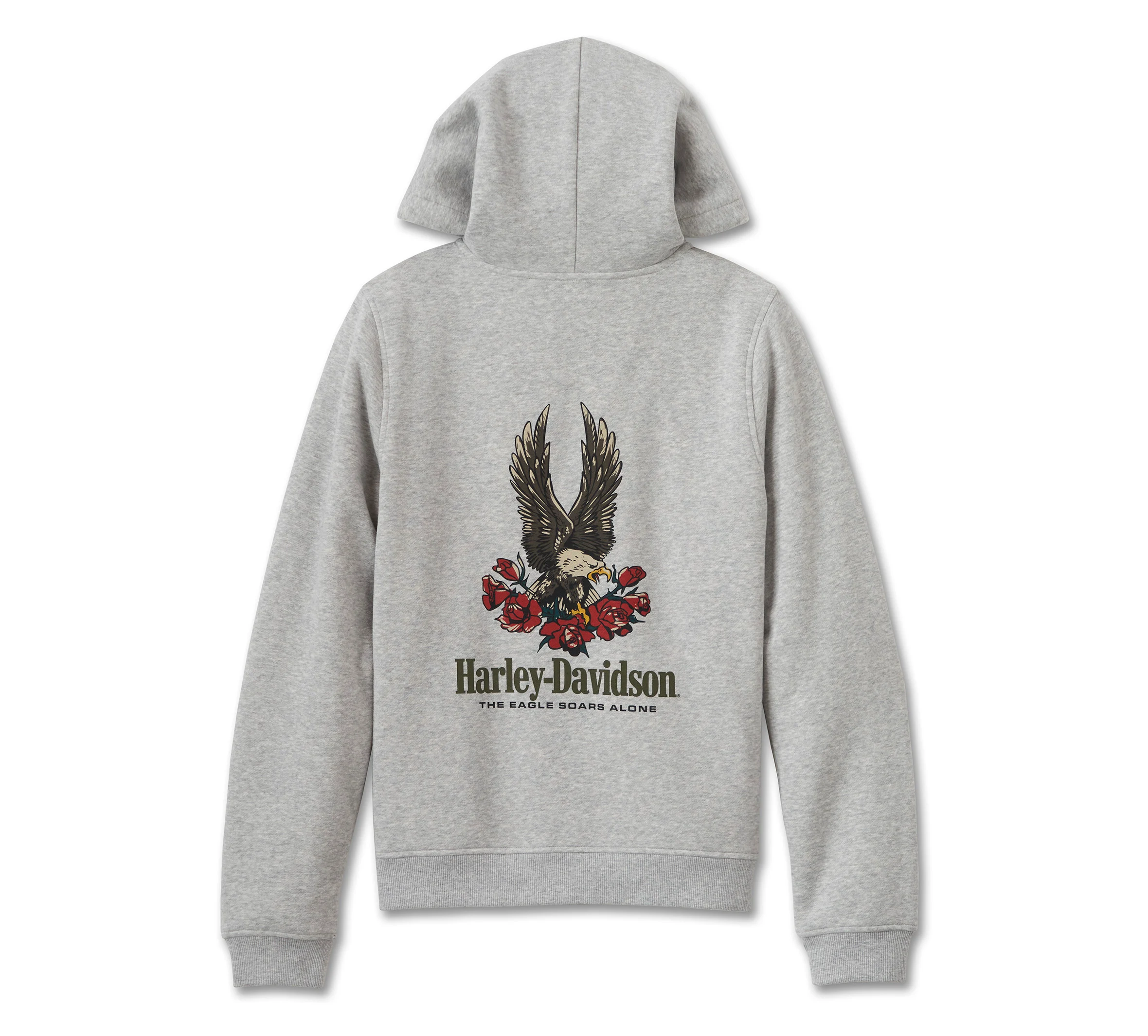Harley-Davidson Forever Flannel Lined Full Zip Hoodie