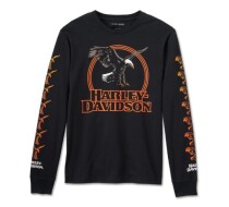 メンズ ライジングイーグル ロングスリーブTシャツ