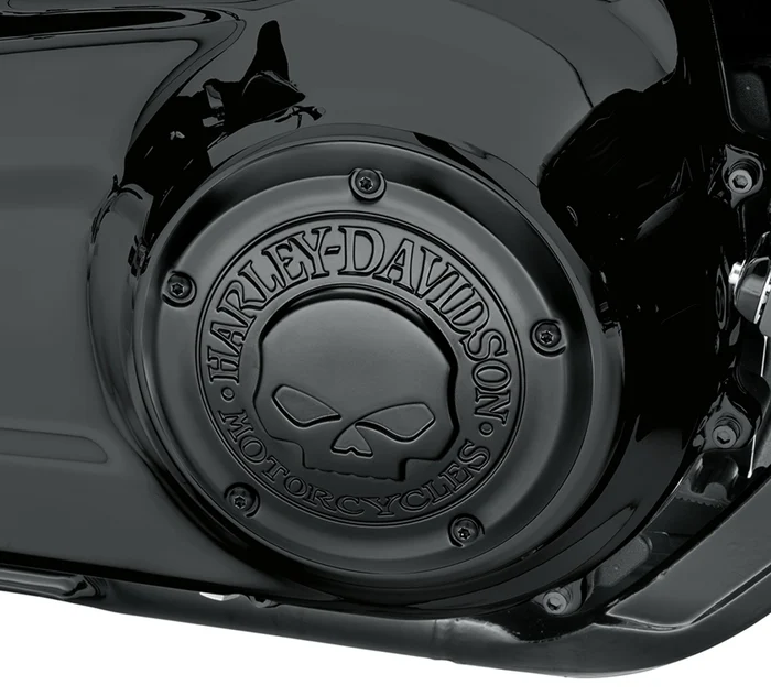Willie G Skull Derby Cover - poklopac 19-Softail