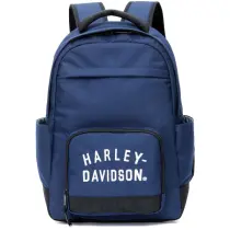 Harley-Davidson® Rugged Twill Backpack - Blue