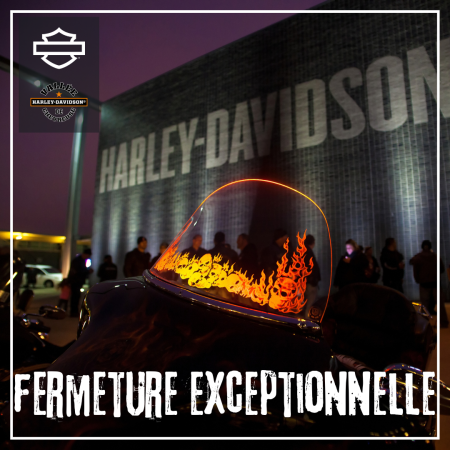 FERMETURE EXCEPTIONNELLE
