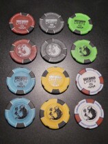 HARLEY-DAVIDSON CHIRYU POKER CHIP