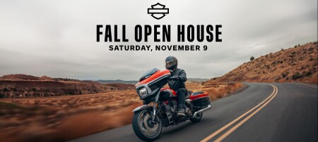 Celebrate Our Veterans and Chance to Win 2024 Fat Boy at Our Fall Open House