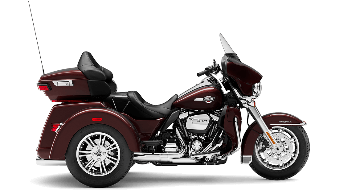 2022 HarleyDavidson® Tri Glide® Ultra Midnight Crimson/Vivid Black