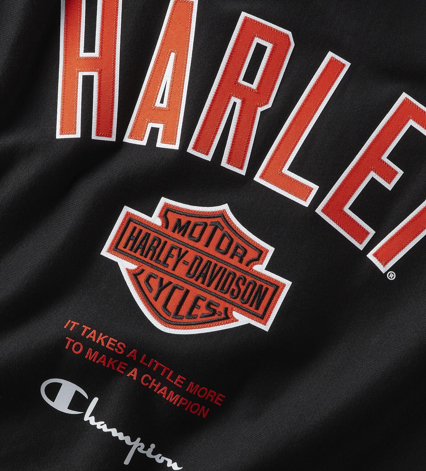 Champion(R) x HarleyーDavidson ファナティック・クルーネック