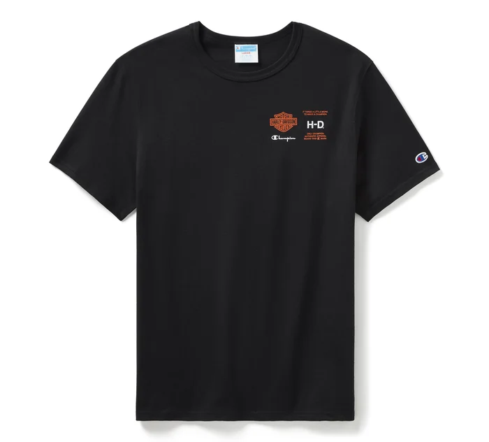 メンズ チャンピオン ハーレーダビッドソン ファナティック クルーネック Champion(R) x HarleyーDavidson ファナティック・クルーネック