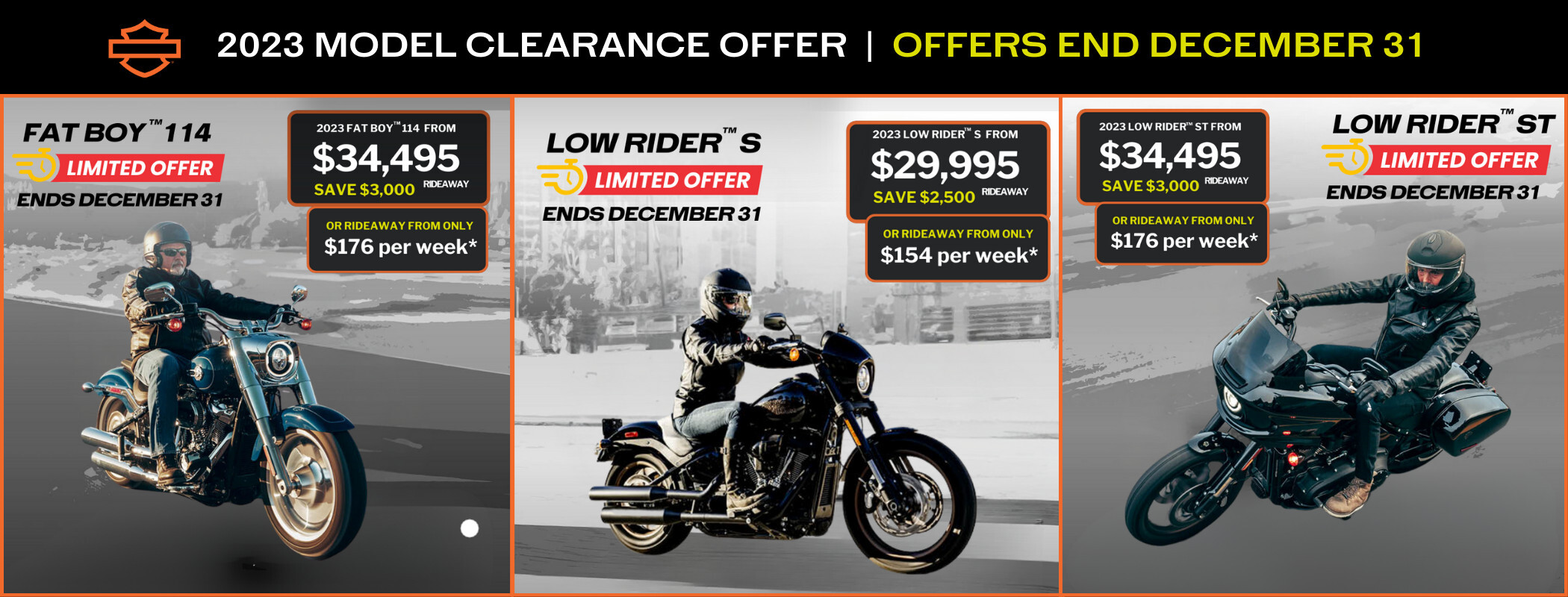 2023 model clearance offers graphics