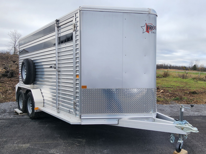 2023 FRONTIER LIVESTOCK TRAILER 16X7