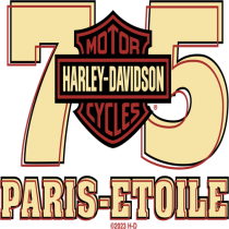 T-SHIRT 75 STREET GLIDE ORANGE