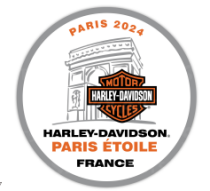 PATCH WHITE PARIS ETOILE LOGO