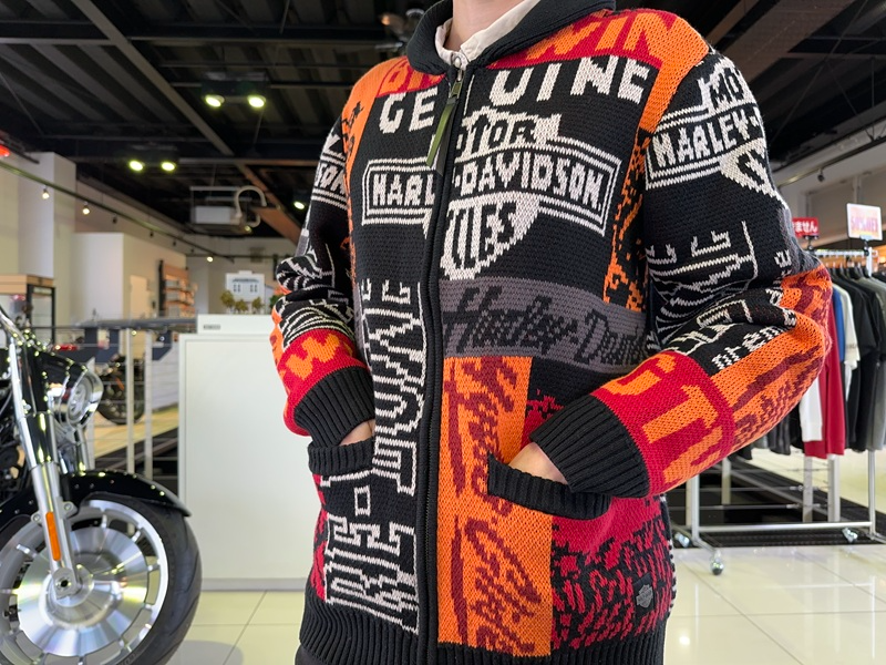 Harley-Davidson 短丈カーディガン 新入荷】デザイン性抜群！おすすめカーディガン | Harley