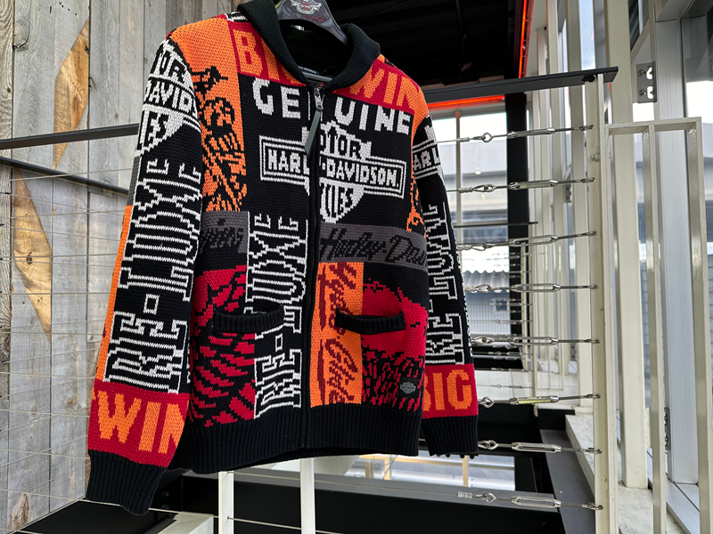 Harley-Davidson 短丈カーディガン 新入荷】デザイン性抜群！おすすめカーディガン | Harley