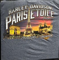 T-SHIRT CITY OF LIGHTS NAVY
