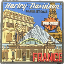 MAGNET HARLEY DAVIDSON PARIS ETOILE