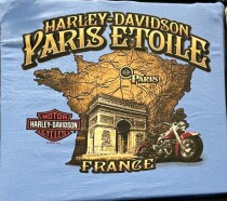 T-SHIRT ETOILE MAP BLUE
