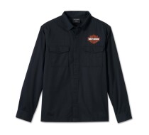 Men's Bar & Shield Long Sleeve Shirt