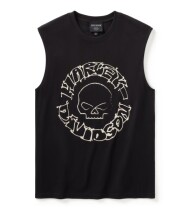 Willie G Circle Skull Sketch Art Muscle Tee