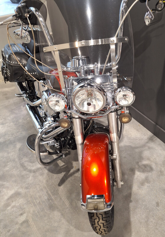 2013 Harley-Davidson Heritage Softail Classic Two-Tone Candy Orange/Beer Bot - Photo 4