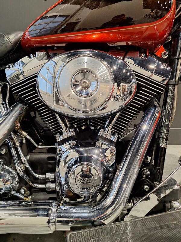 2013 Harley-Davidson Heritage Softail Classic Two-Tone Candy Orange/Beer Bot - Photo 3