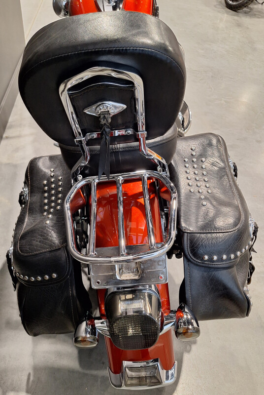 2013 Harley-Davidson Heritage Softail Classic Two-Tone Candy Orange/Beer Bot - Photo 8