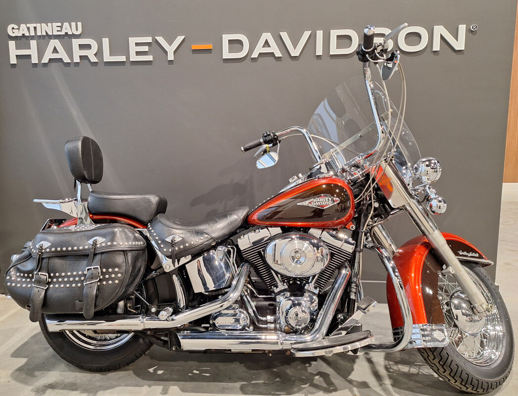 2013 Harley-Davidson Heritage Softail Classic Two-Tone Candy Orange/Beer Bot - Photo 2