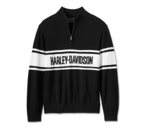 【Men's】HARLEY－DAVIDSON(R)1/4ジップセーター