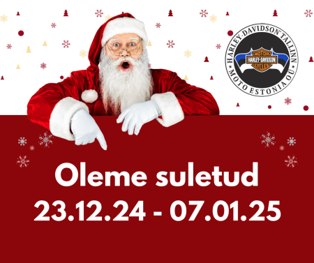 OLEME SULETUD 23.12.24 - 07.01.25