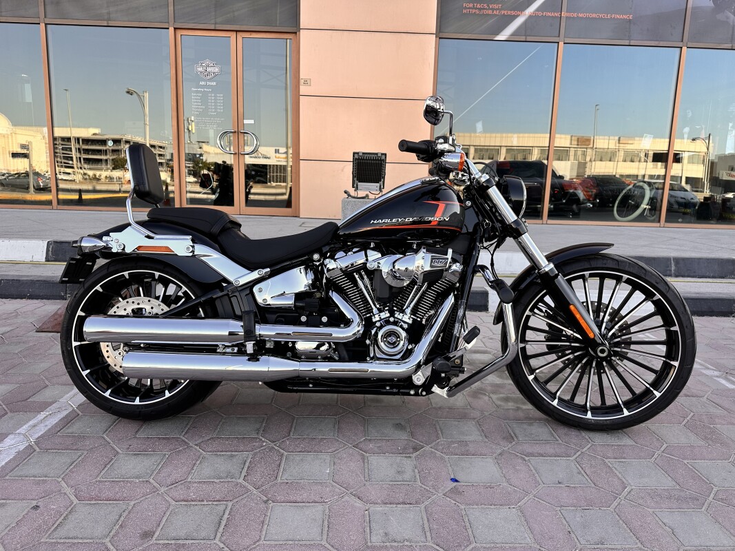 ハーレーダビッドソンブレイクアウト純正マフラーFXBRS