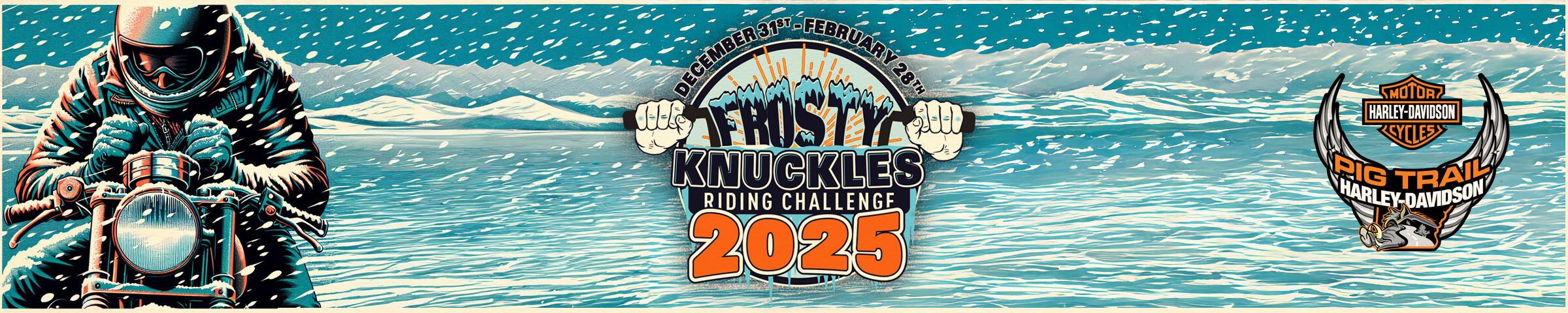 Frosty Knuckles Riding Challenge