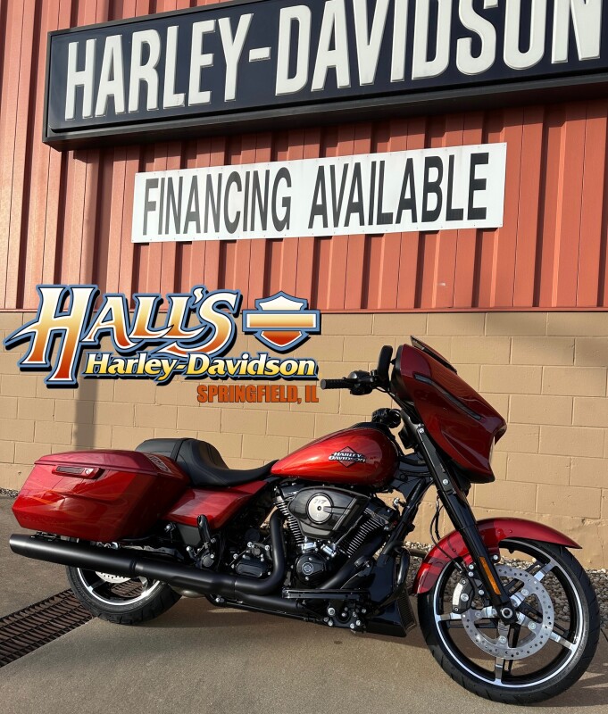 2025 Harley-Davidson Street Glide Whiskey Firestorm - Black Finish