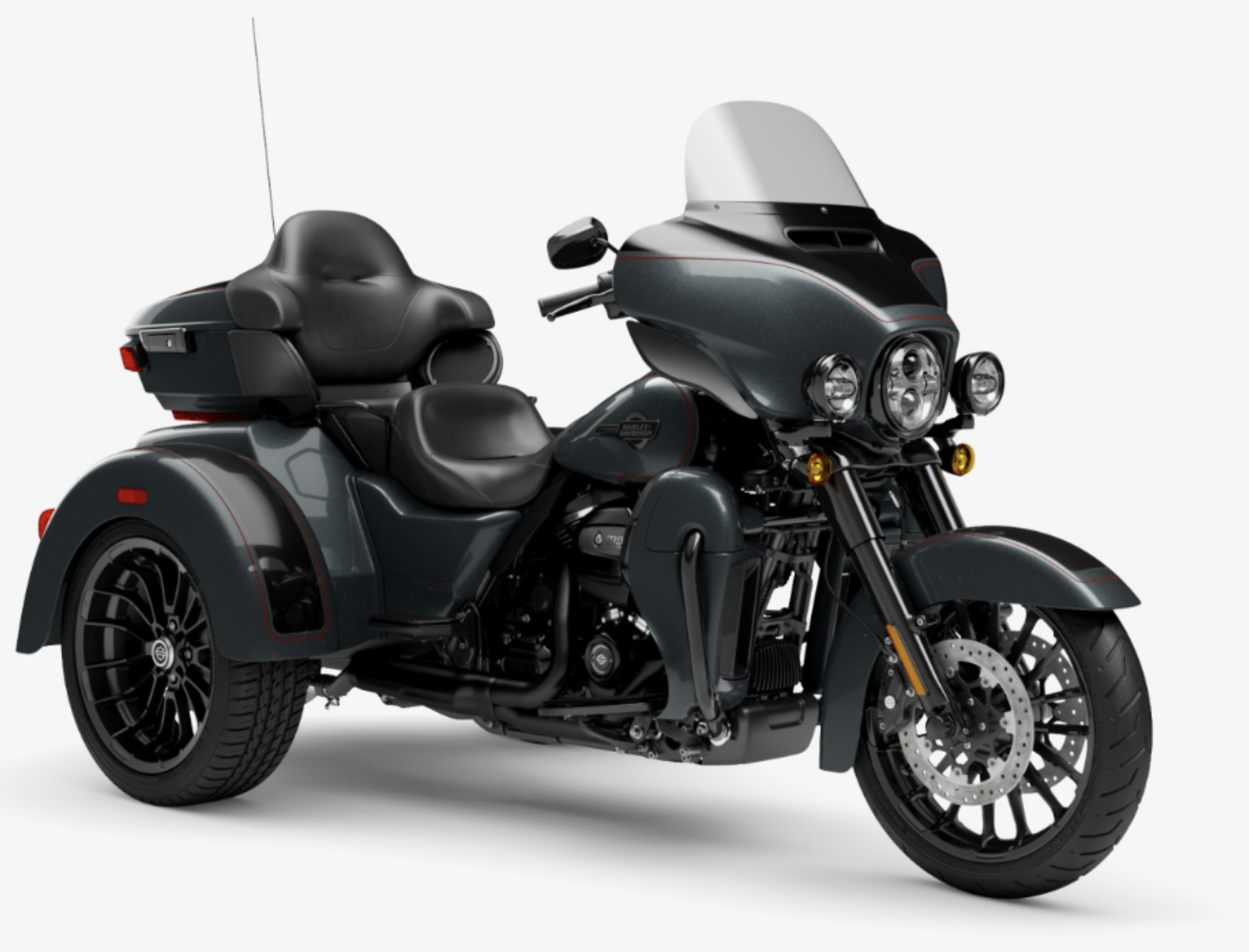 2025 Harley-Davidson Trike in Iron Horse Metallic and Vivid Black