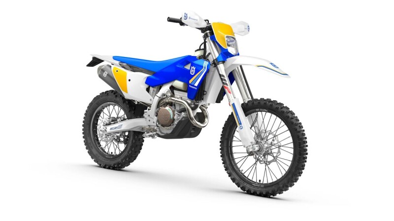 2025 HUSQVARNA FE350 Heritage Blue
