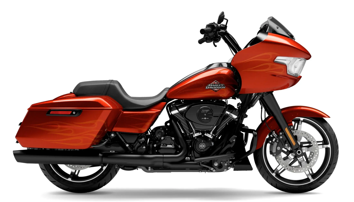 WC1007 HARLEYDAVIDSON バイク 2025 Harley-Davidson® Road Glide® Whiskey Firestorm - Black Finish