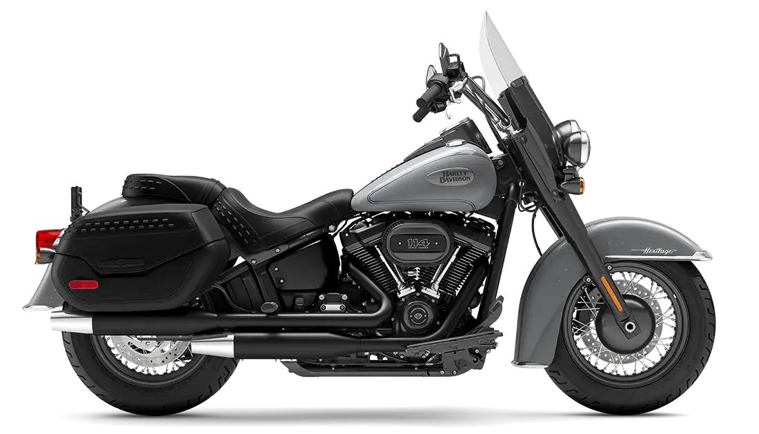 2024 Harley-Davidson Heritage Classic Atlas Silver Metallic - Black Finish
