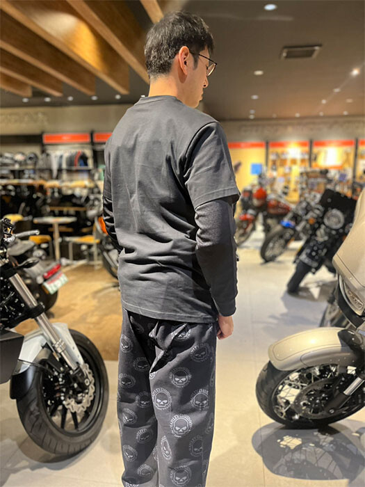 96116-25VM【Men's】Willie G 半袖パジャマセット | Harley-Davidson