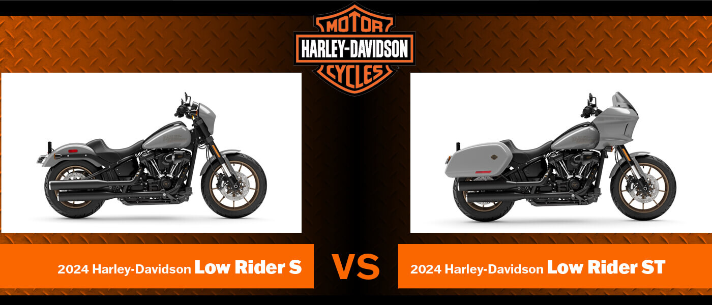 2024 Harley-Davidson Low Rider S vs. Low Rider ST