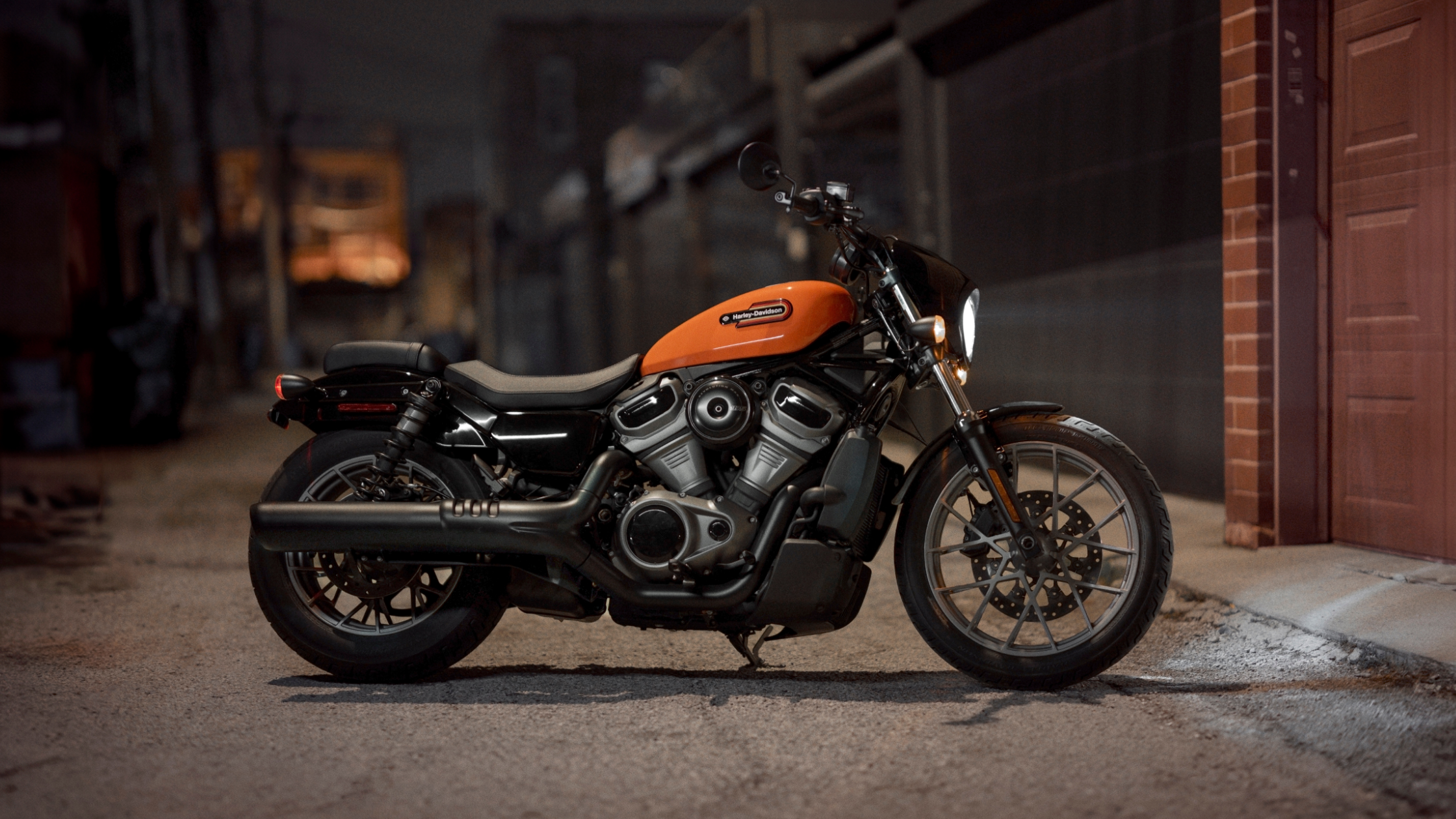 A striking image of a 2024 Harley-Davidson® Nightster® Special, capturing its bold design and vibrant color.